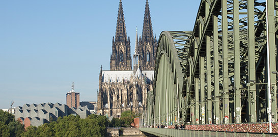 Kölner Dom und Hohenzollernbrücke